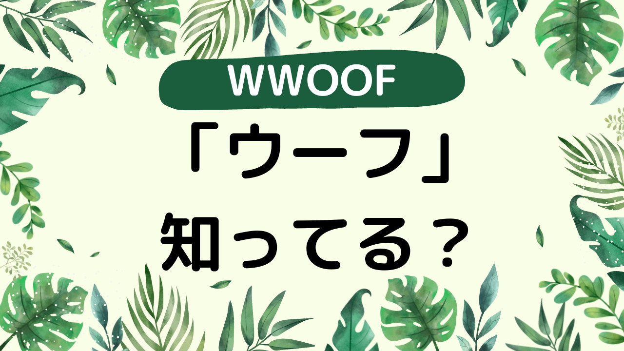 do you know wwoof